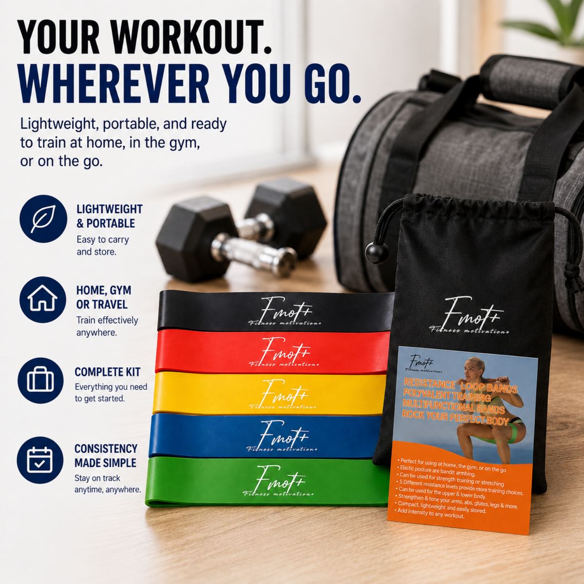 Resistance loop band set — product image 6
