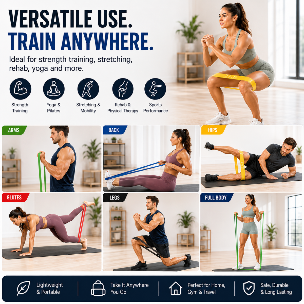 Resistance loop band set — product image 4