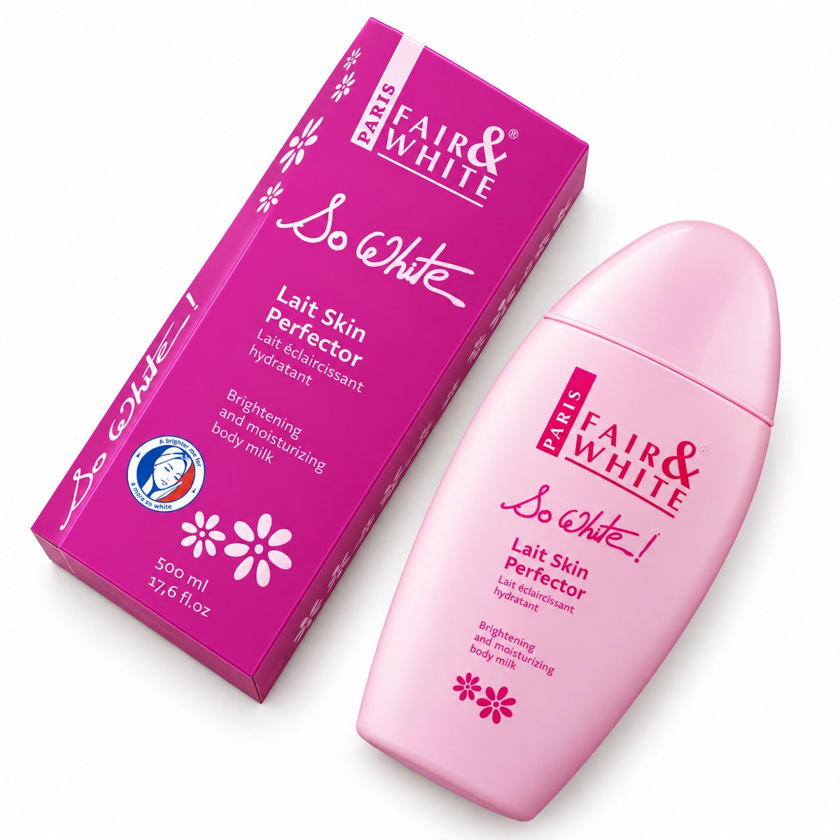 Fair & White So White! Skin Perfector Body Lotion with Almond Oil – 500 ml